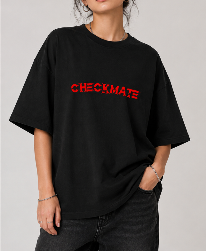 "CERTIFIED SEAFOOD HATER" OVERSIZE TEE